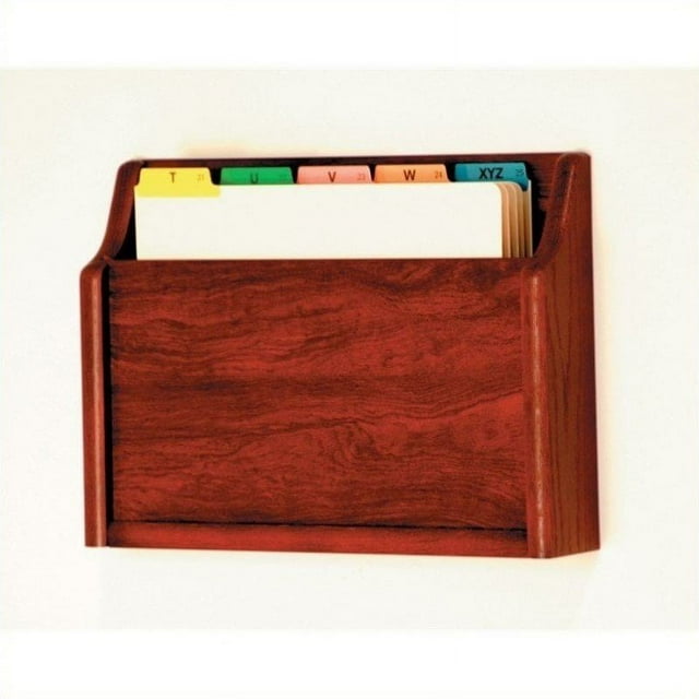 Mallet en Bois 1 Poche Porte-Dossiers en Acajou