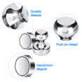 thumbnail image 2 of Magnetic Hooks for Home Office, Durable Scratch-Free Neodymium Construction, Portable Perfect Size for Convenient Use, Smooth Surface Finish Ensures Longevity, 2 of 7