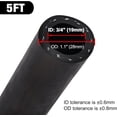thumbnail image 3 of GFDYREE 3/4" Heater Hose Coolant Radiator Straight 100PSI SAE 20R3 5FT Black, 3 of 5