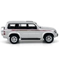thumbnail image 3 of 1:64 Scale Paudi Nissan Patrol Silvery Diecast Model Car Miniature Toy Car Vehicle, 3 of 14