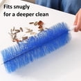 thumbnail image 6 of 2 Pack Bendable Microfiber Duster, Flexible and Washable Dusting Brush with Long Handle, Reusable Tool for Ceiling Fans, Blinds, and Hard-to-Reach Areas, 41 cm (Grey), 6 of 9
