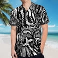 thumbnail image 5 of High Quality Hawaiian Shirts for Men Short Sleeve Aloha Beach Shirt Floral Summer Casual Button Down Shirts Blouses 9TA6NR, 5 of 7