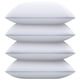 thumbnail image 1 of Juego de 4 Almohadas Estándar Piwaal con Relleno Alternativo de Plumas, 1 of 6