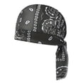 thumbnail image 5 of Lightweight Beanie for Women qinhaie 4 Pcs Doo Rags for Men Skull Cap Breathable Moisture Wicking Pirate Hat Helmet Liner Running Cotton Hat Multicolor Trucker Hats One Size, 5 of 5