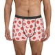 thumbnail image 1 of Balery Strawberry Calzoncillos bóxer para hombre, ropa interior de algodón suave y transpirable con cinturilla de nailon-X-Large, 1 of 5