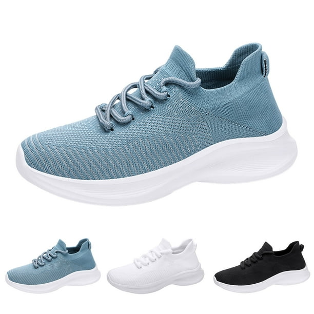TOWED22 Mens Tennis Walking Shoes Slip on Lightweight Comfort Memory Foam  Sneakers(Black,9)