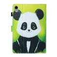 thumbnail image 3 of SaniMore Wallet Case for iPad 10th Generation 10.9" 2022, Auto Sleep/Wake PU Leather Case Soft TPU Shell Card Slots Anti-slip Strip Dual Angle Stand Magnetic Clasp All-around Protection Case, Panda, 3 of 8