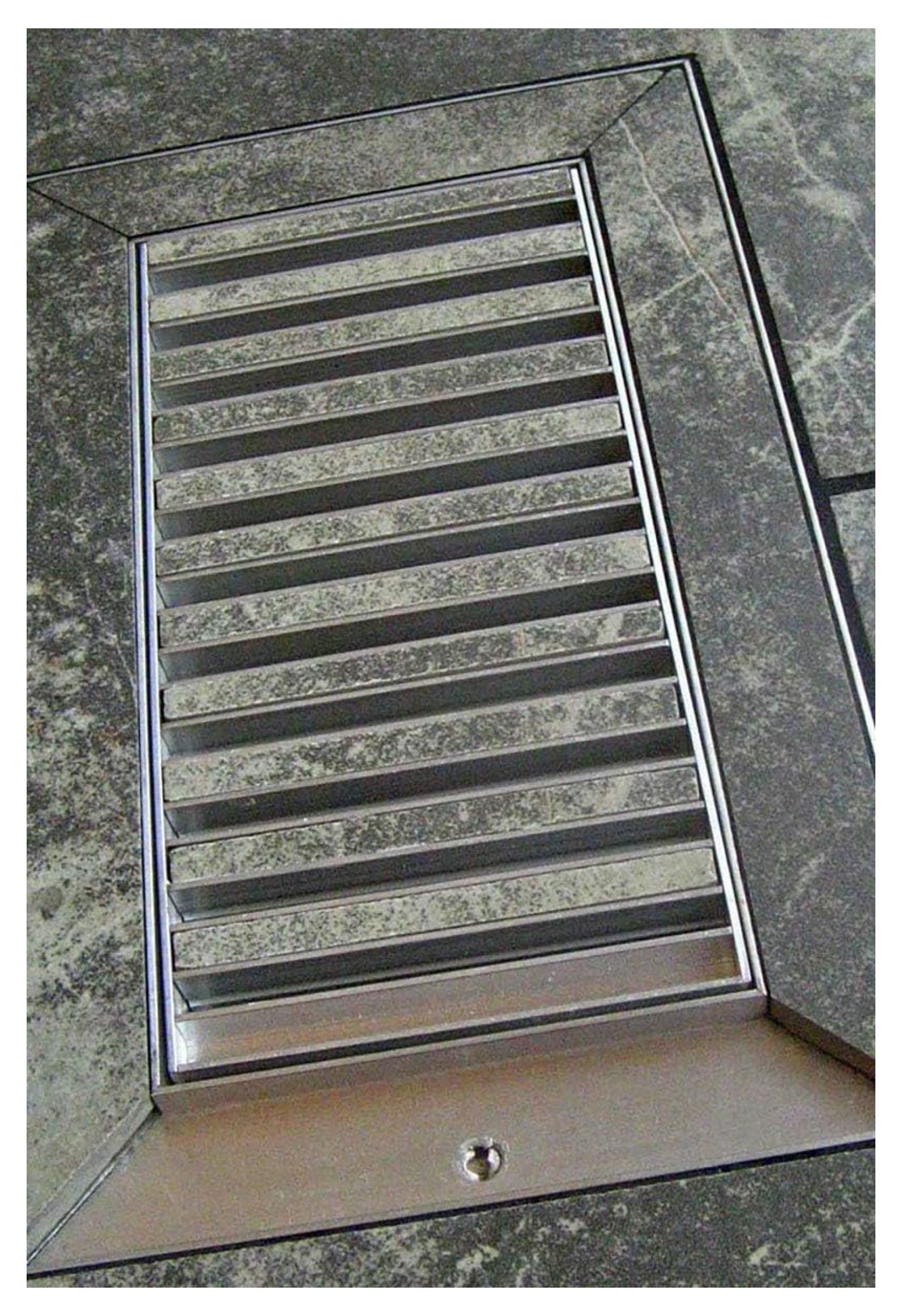 4"x12" 3/8" Thick Floor Vent Registers Matching Floor Tile Hardwood Laminate