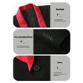 thumbnail image 3 of Beauty-Emily Men's Slim Fit Shawl Collar Tuxedo 4-Piece Suit Set, Includes Suit Jacket, Vest, Dress Pants & Necktie, Formal Outfit for Wedding, Prom, Business Banquet & Special Occasions, 3 of 5