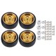 thumbnail image 1 of Lot de 4 pneus de rechange en métal pour voiture télécommandée 63 mm, accessoires adaptés au camion télécommandé WPL D12, 1 of 4