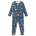 thumbnail image 5 of DISNIMO Galaxy Astronaut Pajamas Kids Size 13 Pjs for Girls 2 Piece Pajama Set for Girls Long Sleeve Pajamas Kids Boys Crewneck Loungewear for Kids Sleepwear Boys, 5 of 7