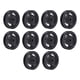 thumbnail image 1 of Rueda De Polea De Nailon De 90 Mm, Resistente, Silenciosa, Negra, Rueda De Polea De Rodamiento Universal De 90 Mm, 10 Piezas Para Gimnasio, 1 of 7
