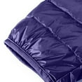 thumbnail image 5 of Breezora Lightweight Stand Collar Quilted Jacket for Women Comfortable Warm Winter Puffer Coat Casual Outerwear Piece M Size Navy, 5 of 7
