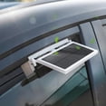 thumbnail image 3 of Solar Powered Car Fan, Window Exhaust, Air Vent Radiator, Energy Cooling for Car Backseat or Frontseat, Vehicle Ventilation Fan, White, 3 of 8