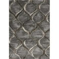thumbnail image 1 of HomeRoots 352697 5 ft. 3 in. x 7 ft. 7 in. Polypropylene Charcoal Area Rug, 1 of 1