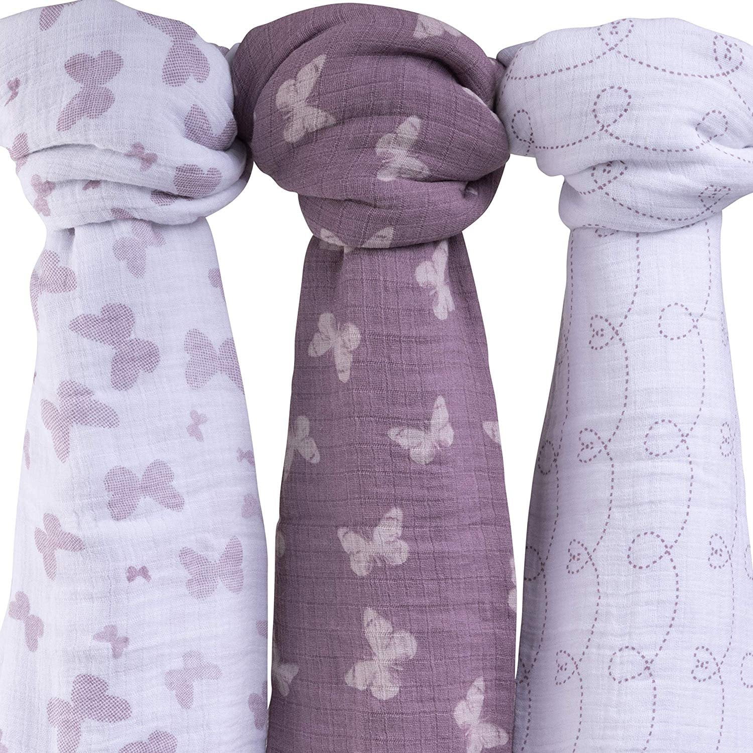 purple swaddle blanket