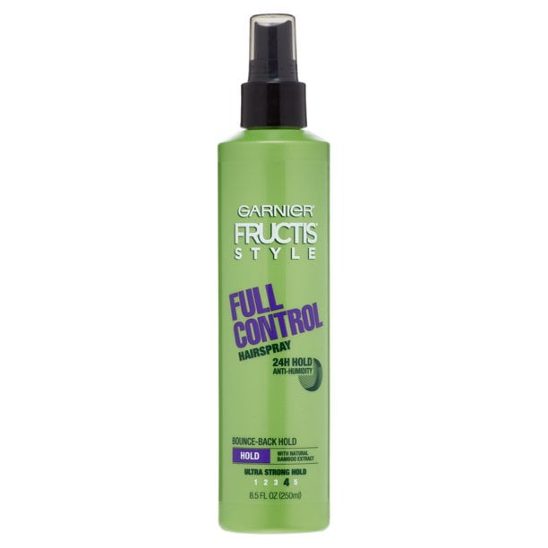 Garnier Fructis Style Full Control Anti-Humidity Hairspray, Ultra Strong Hold, 8.25 oz