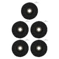 thumbnail image 3 of QualitChoice Sanding Wheel Polishing Paint Rust Grinding Inner Hole Tools for Angle Grinder Wood Metal Buffing Car Accessories #100 black 5Set, 3 of 6