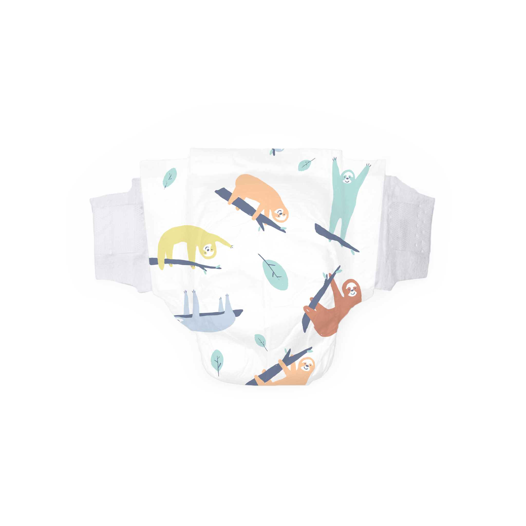 Hello Bello Diapers Club Box - Sleepy Sloths & Doodles - Size 4 (74ct)