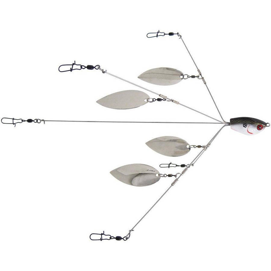 Matzuo Kingfish Rig, Front Live Bait, 3X Strong Treble Wire