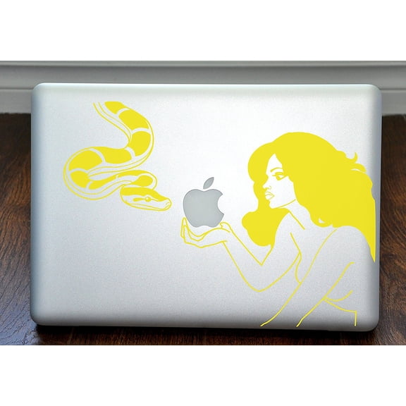 Eve Fall From Grace Yellow Decal for 13" Macbook