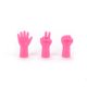 thumbnail image 1 of 6 uds lindo tejido punto tapa aguja punta tapón protector tapas (rosa roja) JShteea  Libre de BPA, 1 of 9