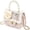 pink, variant on Princess Handbag & Crossbody Purse with Pearl Handle & Shoulder Chain, Christmas & Birthday Gift for Girls, Teens & Sister, Ideal for Princess Birthday Party, pink