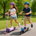 thumbnail image 2 of Adventure Force Folding Scooter - Pink and Purple - Ages 3+, 2 of 6
