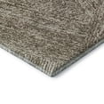 thumbnail image 3 of Addison Rugs Mayfield Premium Machine Washable Transitional Lines Chocolate Round Rug, 8' x 8', 3 of 5