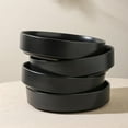 thumbnail image 3 of Stone + Lain Celina Stoneware Collection Dish Set, 4 Pasta Bowls Service for 4, Black, 3 of 8