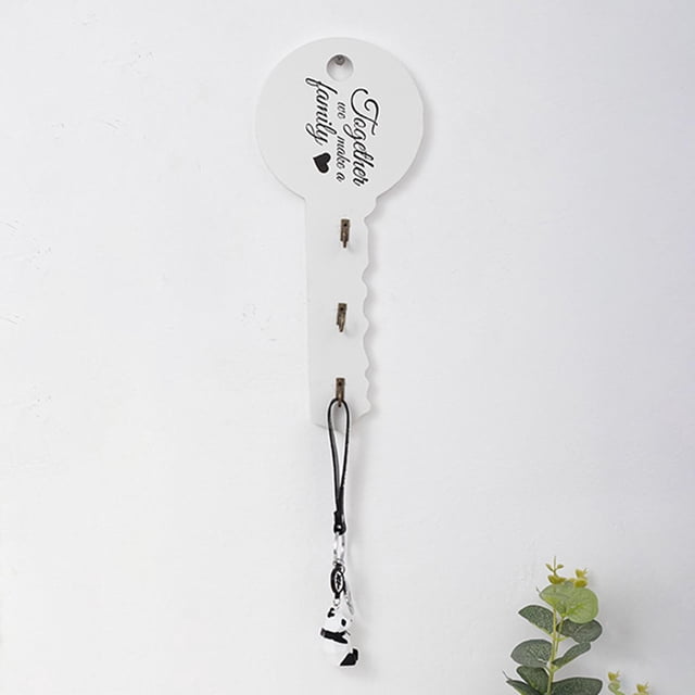 Gancho de pared Llavero Colgador de almacenamiento Estante Decoración colgante Organizador Hogar Toalla para proteger Accesorio de puerta para blanco Soledad gancho de pared para abrigos