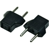 Simyoung 2x US USA to European Euro EU Travel Charger Adapter Plug Outlet Converter