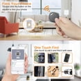 thumbnail image 3 of Buscador de llaves inteligente, localizador de rastreador WiFi Bluetooth, billetera, llave de teléfono, recordatorio de alarma bidireccional antipérdida, 3 of 8