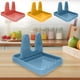 thumbnail image 1 of Organizador plegable para tapas de olla en cocina - Utensilio y soporte para cucharas que ahorran espacio, ajustable para ollas y sartenes, 1 of 6