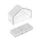 thumbnail image 5 of Comedero para pájaros de ventana, jaula para pájaros, resistente a la intemperie, adorno acrílico premium para colgar. Estilo B, 5 of 9