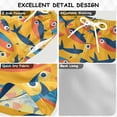 thumbnail image 2 of FORMRS Boys Swim Trunks Quick Dry Mesh Liner Boardshorts Sizes XS-XL, Yellow Sardines Pattern, 2 of 7