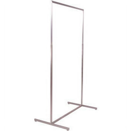 Econoco - BQBBADJ Adjustable Ballet Bar Garment Rack in Satin Nickel Finish