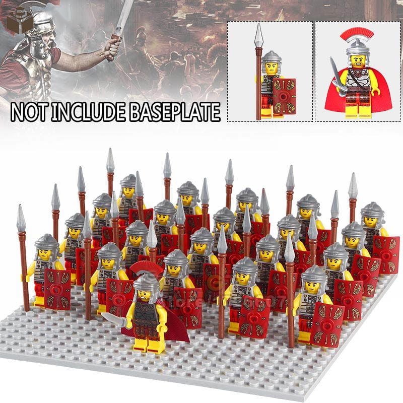 21Pcs/Set Roman Military Centurion Soldiers Minifigures Army Toy Collection Gift