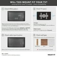 thumbnail image 3 of Mount-It! TV Wall Mount With Full 360 Degree Rotation | Fits 32-70 Inch TVs, 3 of 11