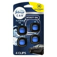 thumbnail image 1 of Febreze Car Air Freshener Vent Clip Platinum Ice Scent, Car Vent Clip, Pack of 4, 1 of 8