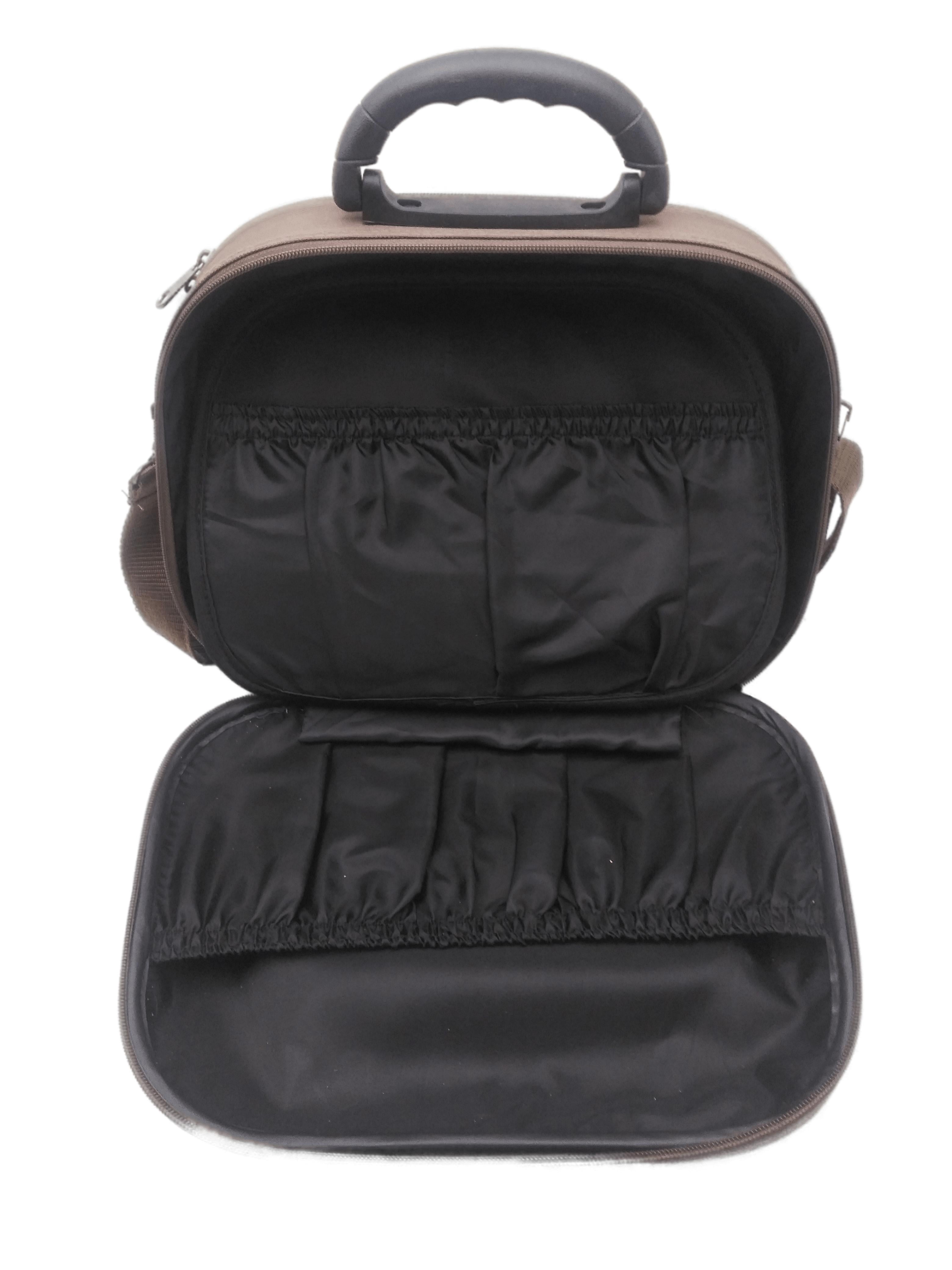 Bravo! Small Briefcase Luggage Carry On Khaki