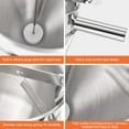 thumbnail image 4 of Italian Aluminum Espresso Coffee Maker - Transparent Cover (14 Cups 700 ml), 4 of 5