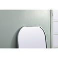 thumbnail image 6 of Elegant Decor Metal Frame Arch Full Length Mirror 35x72 Inch in Silver, 6 of 9
