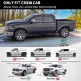 thumbnail image 2 of RVNI Running Board for 2009-2018 RAM 1500 Crew Cab/2019-2023 2024 RAM1500 Classic/10-24 RAM 2500 3500 side steps, 2 of 6