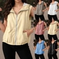 thumbnail image 3 of FUZHIQ Women's Zip Up Vest with Pocekts Lightweight Softshell Sleeveless Jacket Hiking Travel Golf Running Vests for Women,XL, 3 of 9