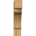 thumbnail image 2 of Ekena Millwork 6"W x 24"D x 28"H Legacy Block Rough Sawn Bracket, Western Red Cedar, 2 of 4