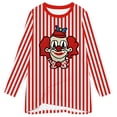 thumbnail image 4 of DHFJKG Long Sleeve T Shirt For Women Carnival Striped Graphic Tee Holiday Festival Crewneck Shirt Spring Fall Loose Fit Tunic Stylish Tops, 4 of 4