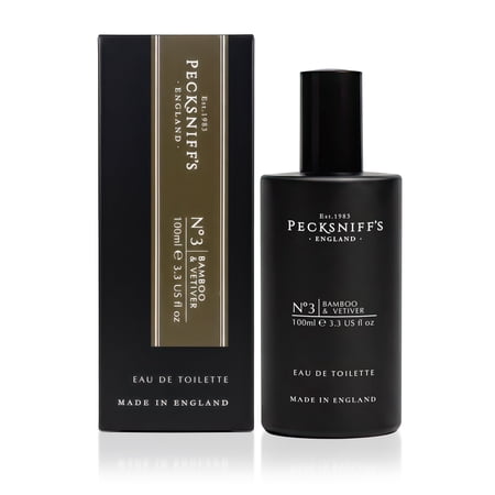 Pecksniff's Mens Eau de Toilette Bamboo & Vetiver 100 ml/3.3 fl oz