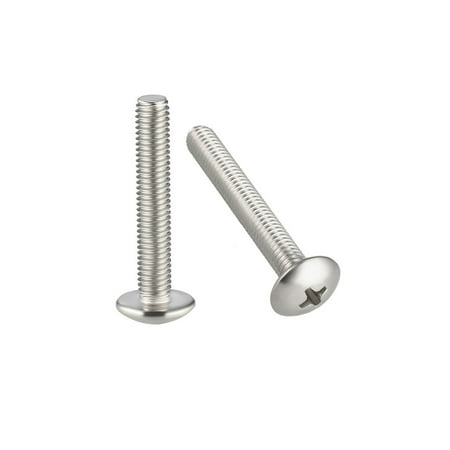 

Machine Screws M5x35mm Phillips Screw 304 Stainless Steel Fasteners Bolts 10 Pcs