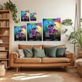 thumbnail image 5 of P&L Art Juice Wrld The Pre Party Extended Canvas Wall Art, Rapper Singer Album Cover and Poster Framed Print Art, Aesthetic Picture Print Art for Bedroom or Landscape Office Room Decor Gift 16x20inch, 5 of 7